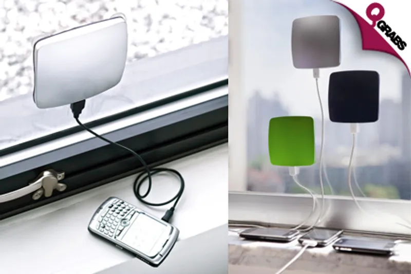 For QR99 Be Smart and Sustainable with a Window Solar Charger - Choose from 5 Colors! (QR199 Value)